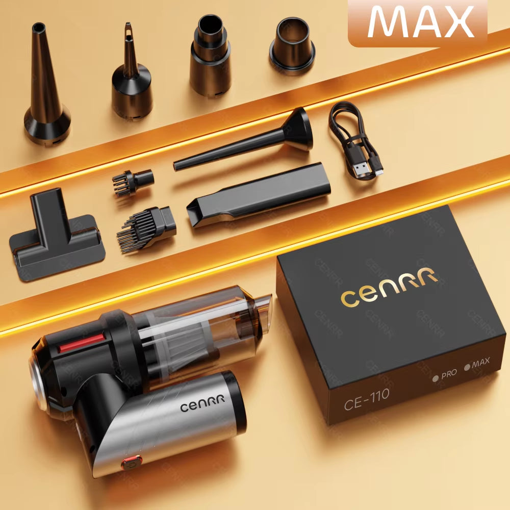 998000PA Car Vacuum Cleaner Strong Suction Powerful Handheld Wireless Vacuum Cleaner Mini Blower for Home Appliance