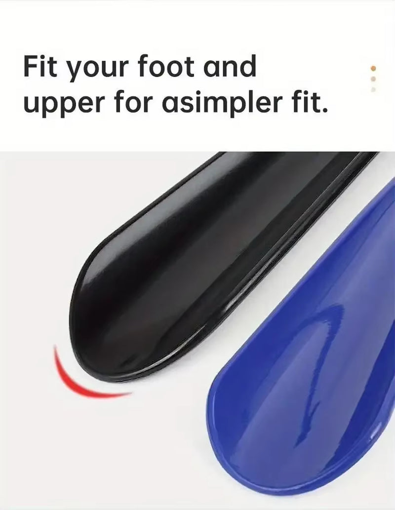1Pc Extra Long Flexible Plastic Shoe Horns Do Not Require Bending Durable Shoe Spoons for Pregnant Women Wearing Shoe Assistants