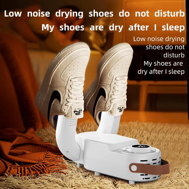 Intelligent Shoe Dryer Quick Drying Deodorizing Sterilizing Adjustable Timer Household Shoe Warmer and Heater