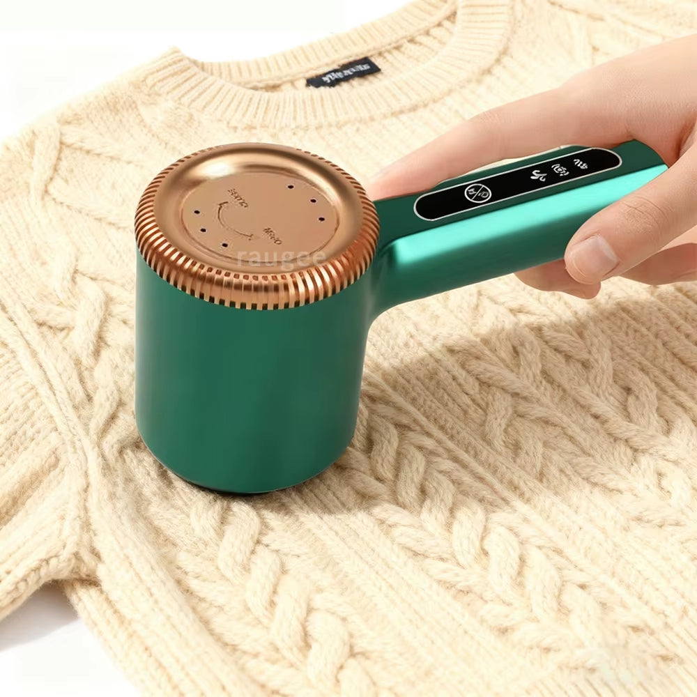 Lint Remover for Clothing LED Digital Electric Pellet Fluff Remover USB Rechargeable Fuzz Fabric Shaver Sweater Fabric Shaver