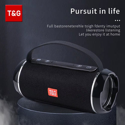 Bluetooth Speaker Tg116C TWS Wireless Powerful Box Portable Outdoor Speakers Waterproof Subwoofer 3D Stereo Sound Handsfree Call