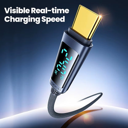 240W USB C to C Cable PD 3.1 Fast Charge Type C to Type C Display Cable for Iphone 15 16 Xiaomi 12 13 Samsung S23 Macbook