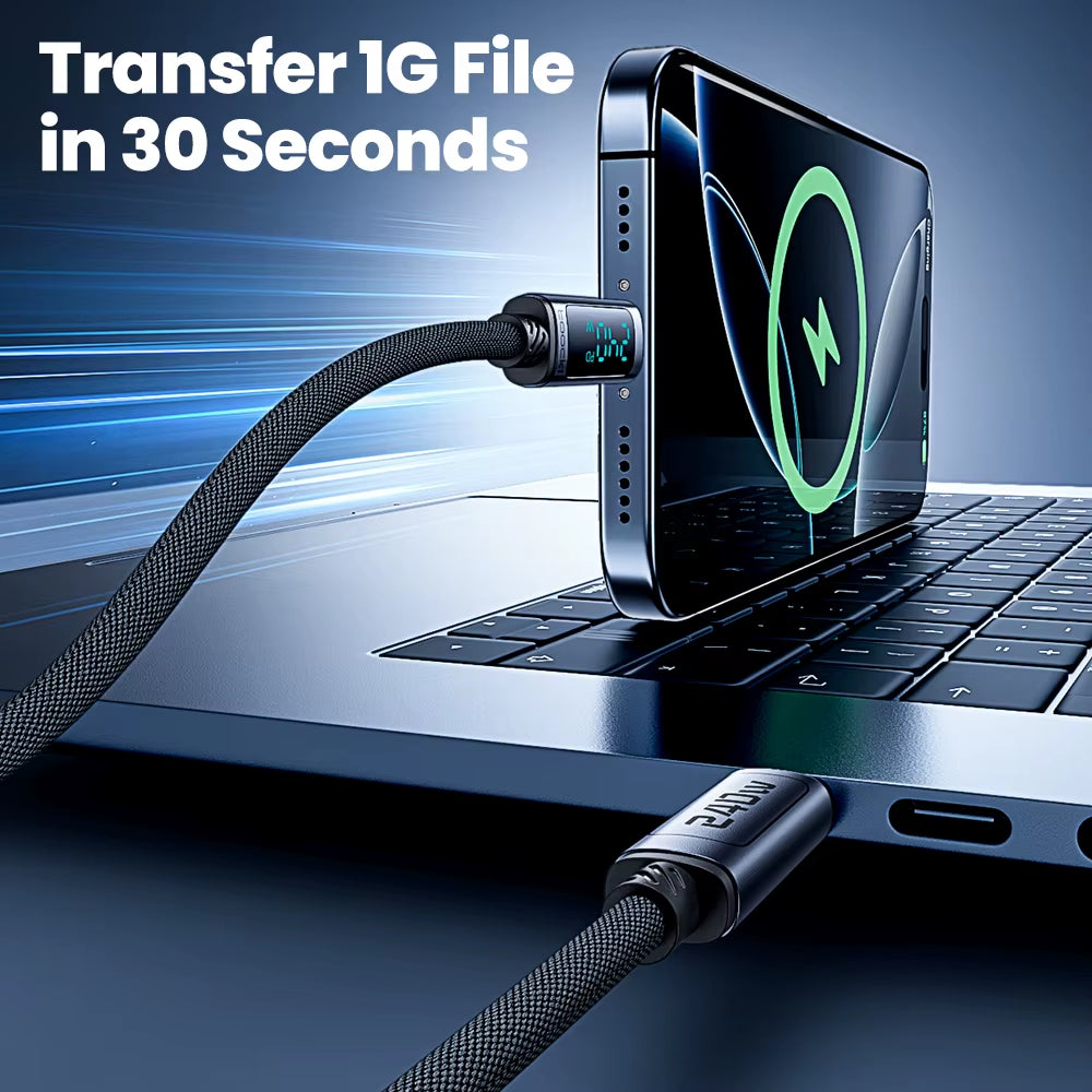 240W USB C to C Cable PD 3.1 Fast Charge Type C to Type C Display Cable for Iphone 15 16 Xiaomi 12 13 Samsung S23 Macbook