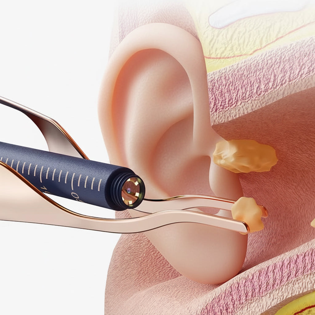 Upgraded Smart Visual Ear Wax Cleaner with Camera 800W HD Endoscope Multi-Functional Visual Ear Cleaning Tool Includes Storage