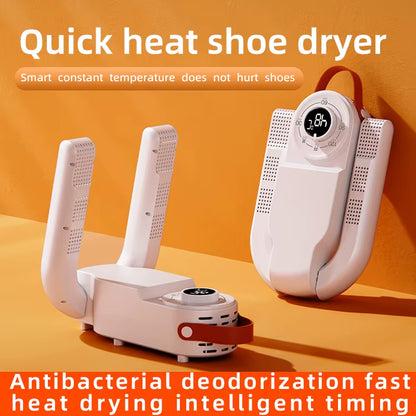 Intelligent Shoe Dryer Quick Drying Deodorizing Sterilizing Adjustable Timer Household Shoe Warmer and Heater