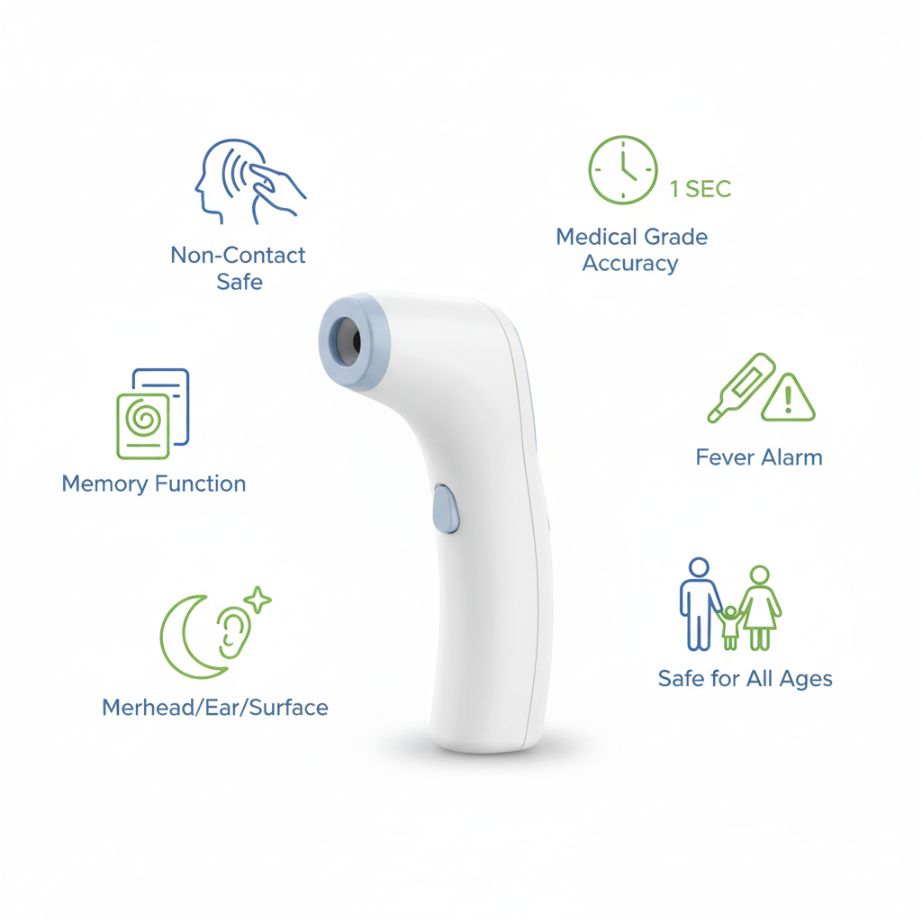 Digital Forehead Thermometer