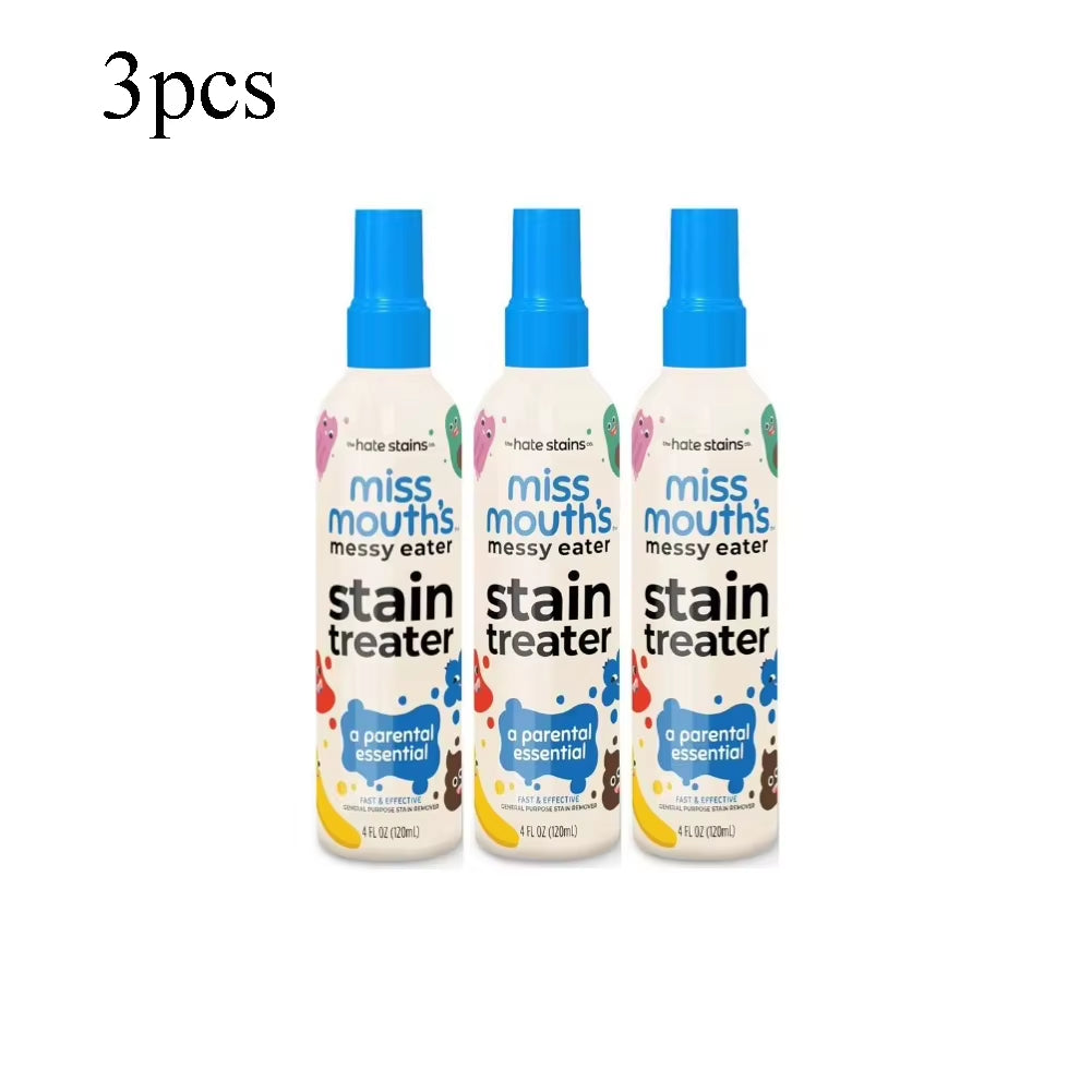 120Ml Portable Stain Remover Spray Effective Yellow Stains Removal for Laundry and Shoes Dust Bleached Decontamination Treatment