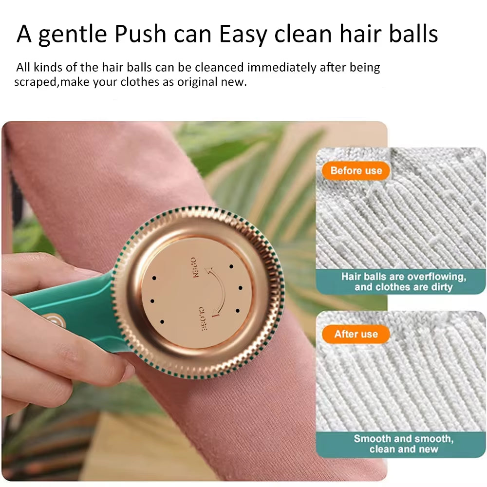 Lint Remover for Clothing LED Digital Electric Pellet Fluff Remover USB Rechargeable Fuzz Fabric Shaver Sweater Fabric Shaver