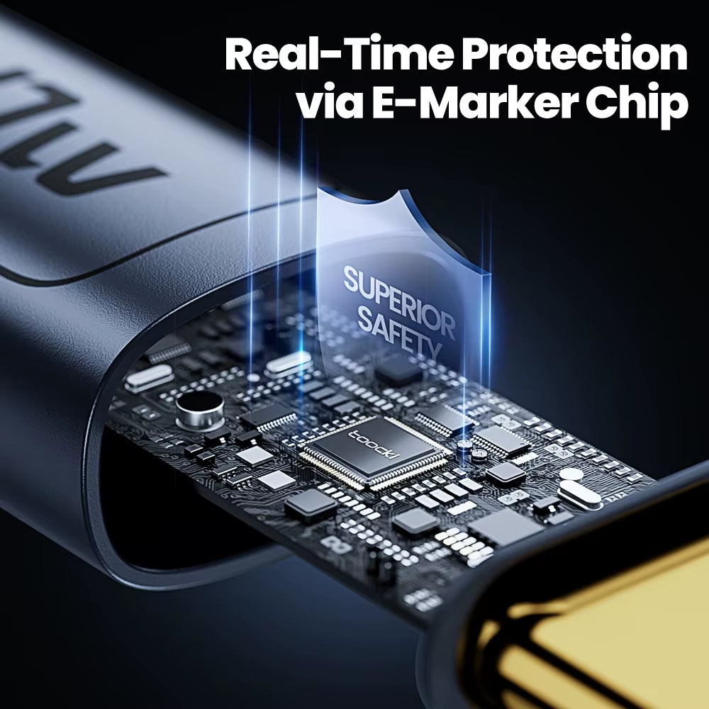 240W USB C to C Cable PD 3.1 Fast Charge Type C to Type C Display Cable for Iphone 15 16 Xiaomi 12 13 Samsung S23 Macbook