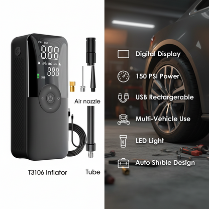 Digital Tyre Inflator - Wireless