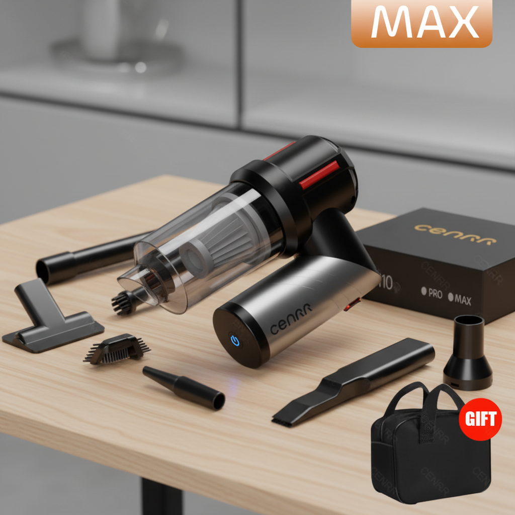 Cordless Car Vacuum 3D