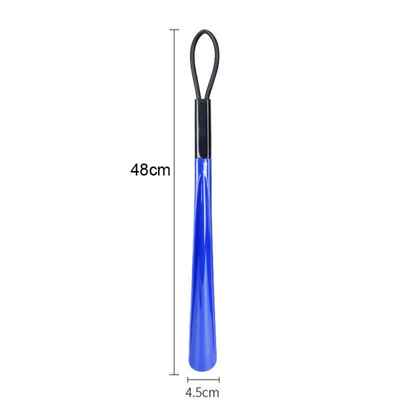 1Pc Extra Long Flexible Plastic Shoe Horns Do Not Require Bending Durable Shoe Spoons for Pregnant Women Wearing Shoe Assistants