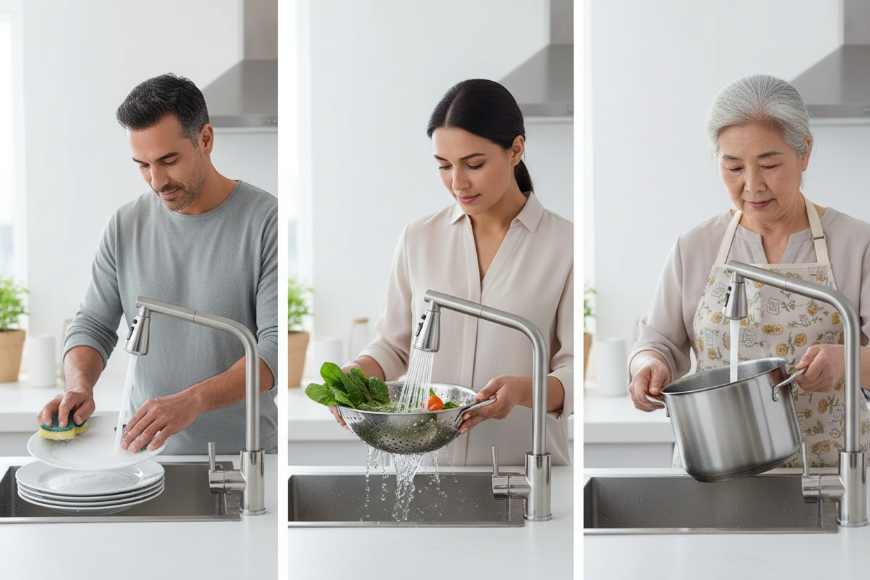 Kitchen Faucet Extender Usage