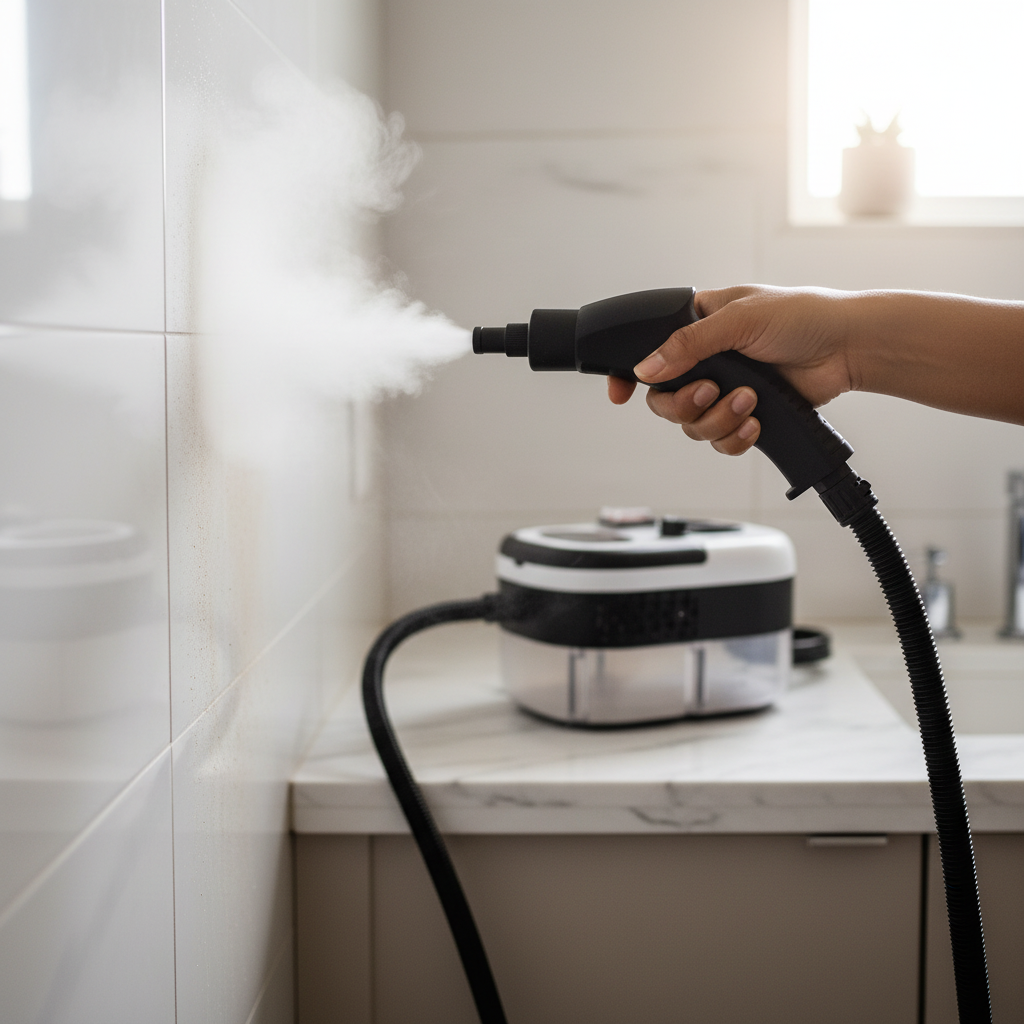 Lifestyle - Bathroom Tile Cleaning