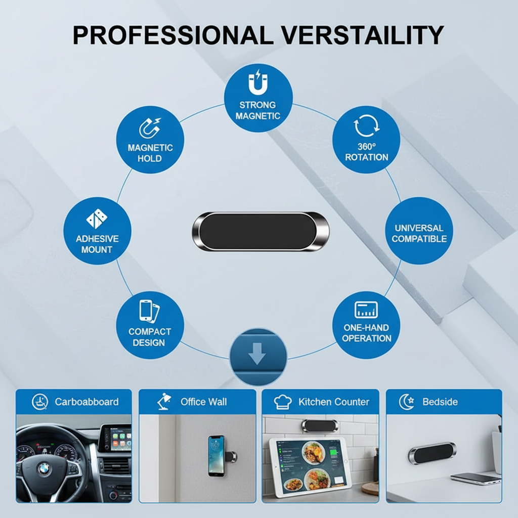 Magnetic Holder Infographic