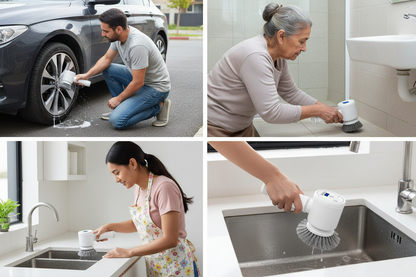 Usage Collage - Car, Bathroom, Kitchen