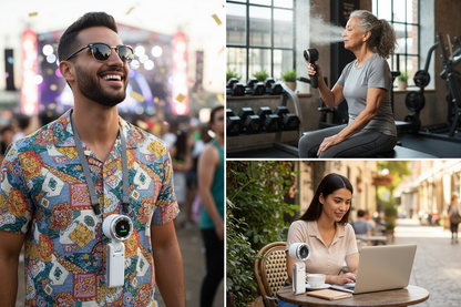 Usage Collage - Festival, Gym, Cafe